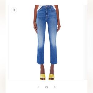 MOTHER Hustler ankle fray